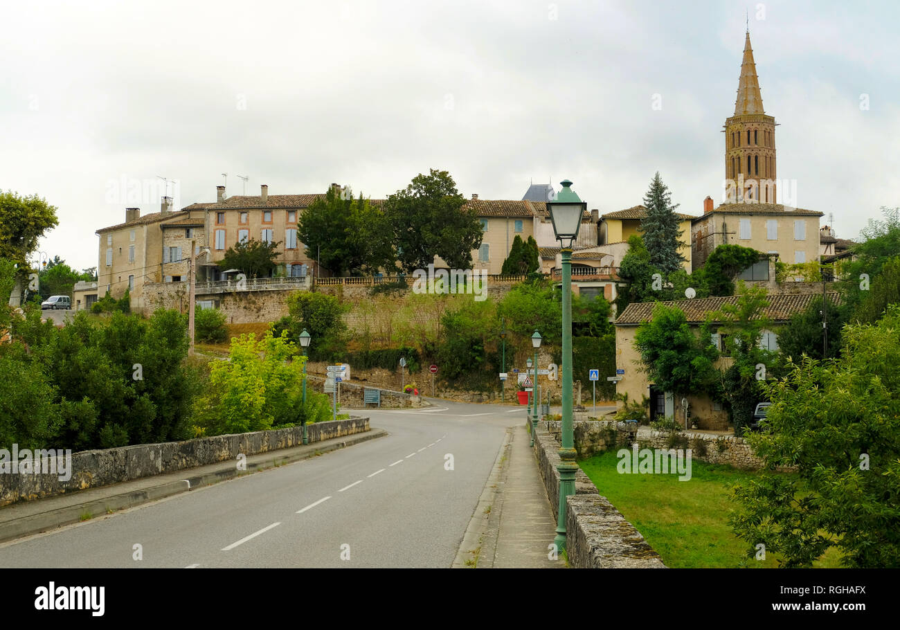 Saint Antonin Noble Val ist eine französische Gemeinde im Département Occitanie Region in Südfrankreich. Stockfoto