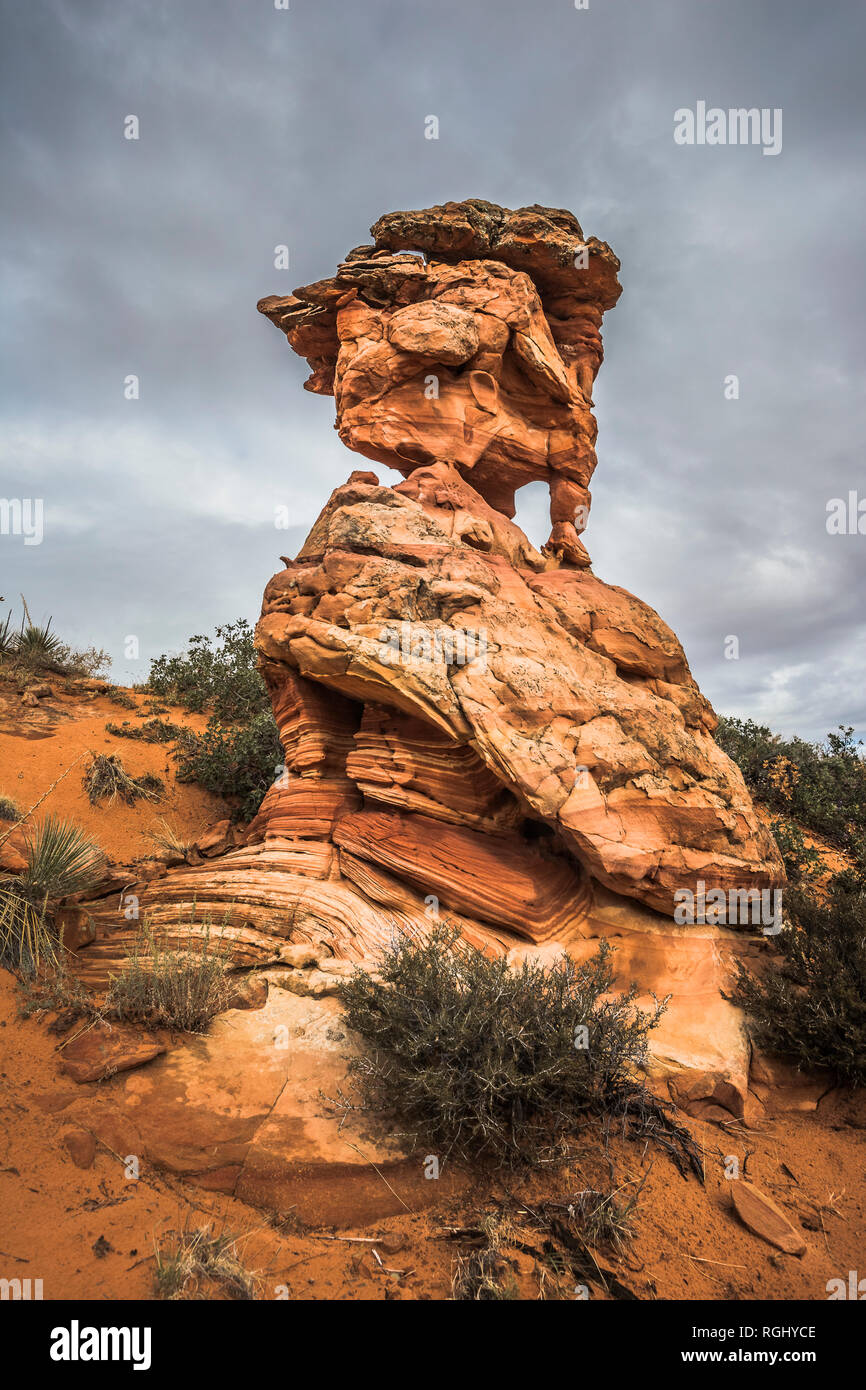 Nordamerika, Arizona, Kanab, Coyote Buttes Stockfoto