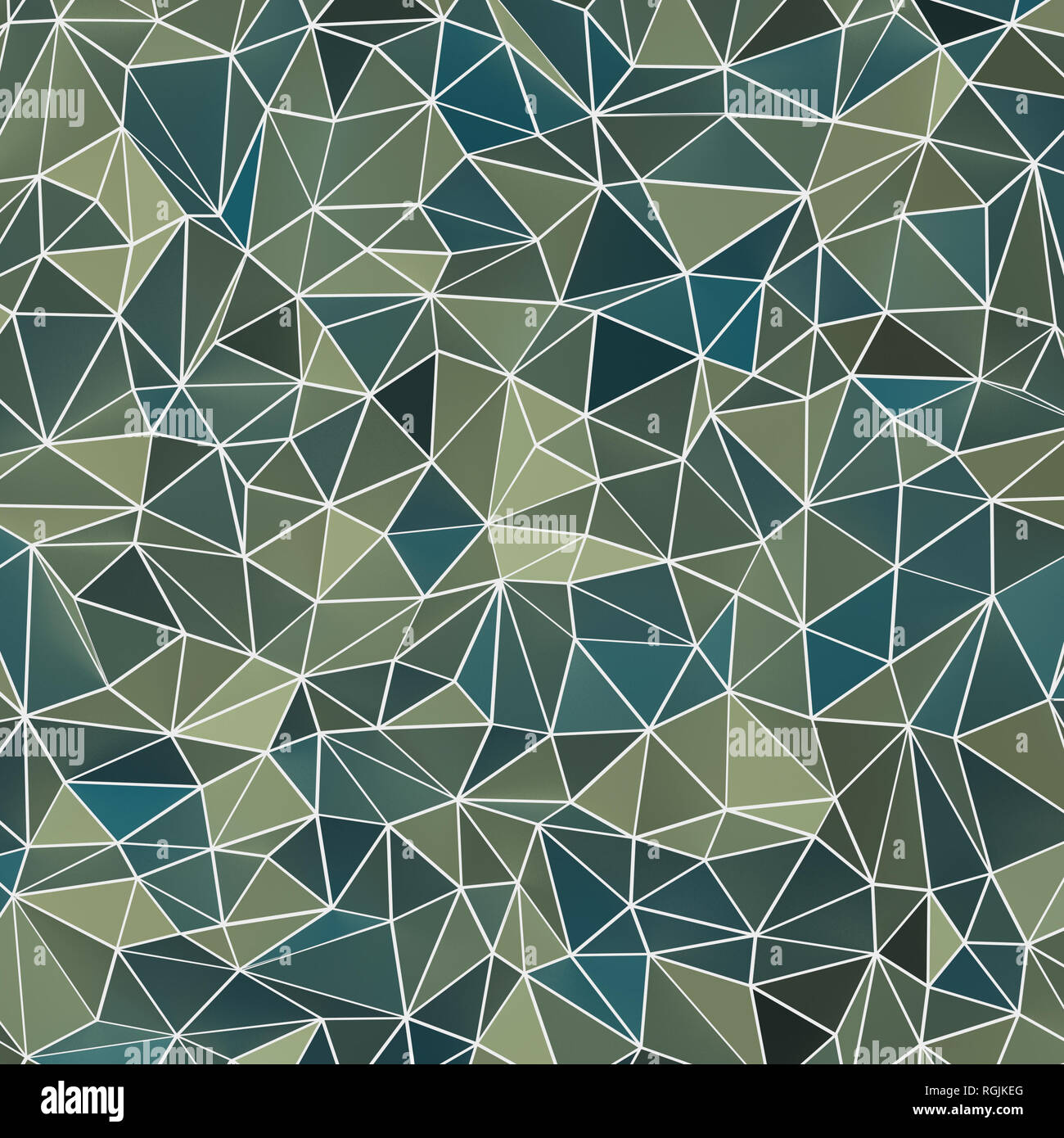 Leer Computer erzeugt blaues Dreieck mesh Hintergrund Stockfoto