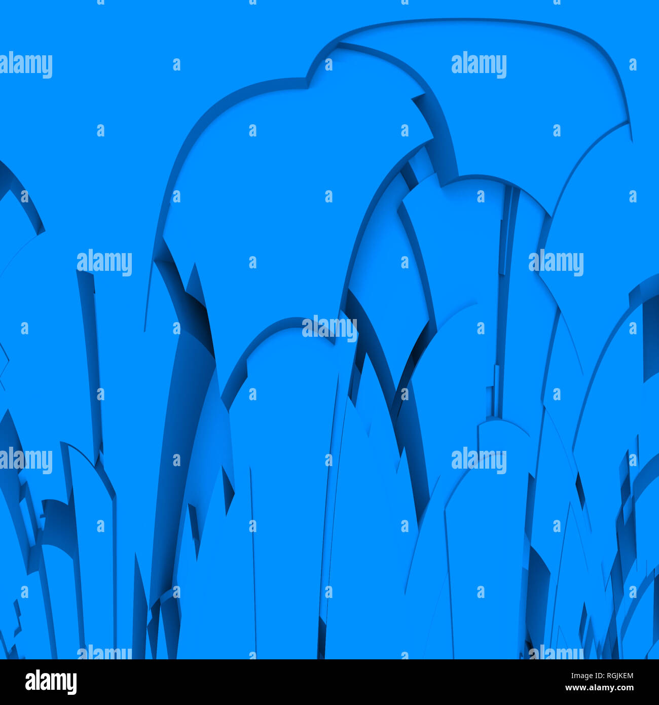 Leer Computer generierte Blau abstrakt Hintergrund Stockfoto