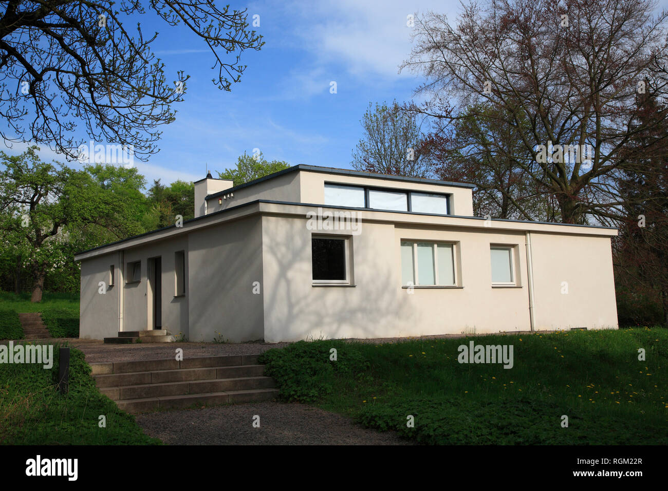 Haus am Horn, Bauhaus-Musterhaus, Weimar, Thüringen, Deutschland, Europa Stockfoto