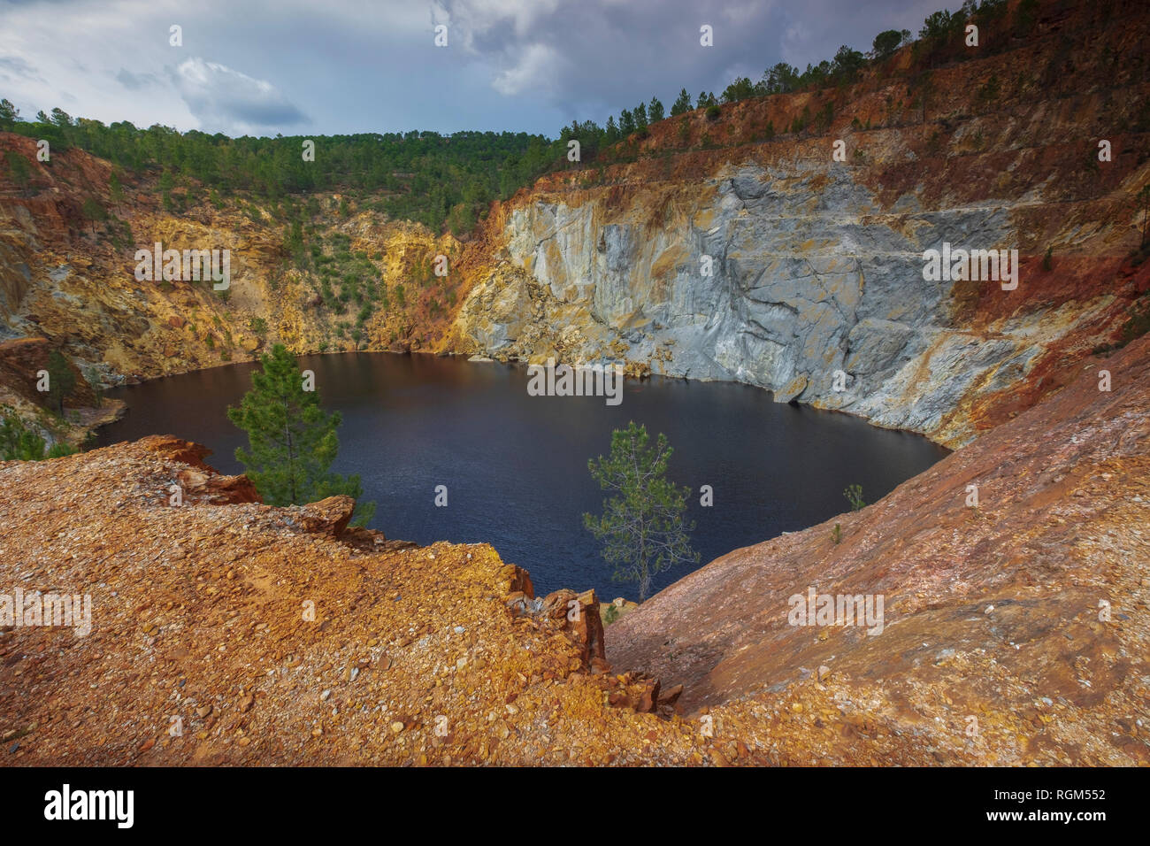 Rio Tinto Mining, Huelva, Andalusien, Spanien Stockfoto