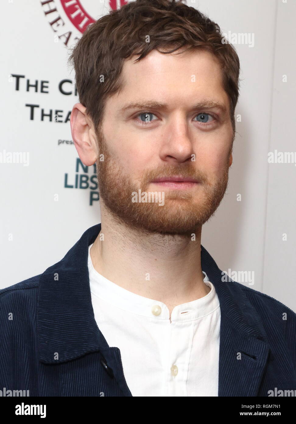 Kyle Soller an der Critics' Circle Theater Awards im Prince of Wales Theatre, Coventry Street. Stockfoto