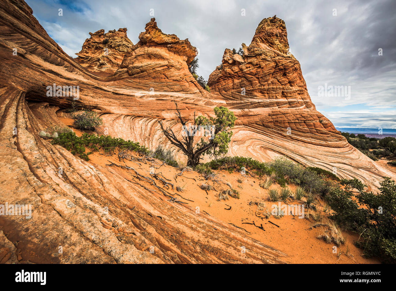 Nordamerika, Arizona, Kanab, Coyote Buttes Stockfoto