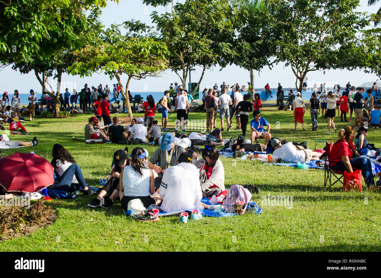 Weltjugendtag Panama 2019 Stockfoto