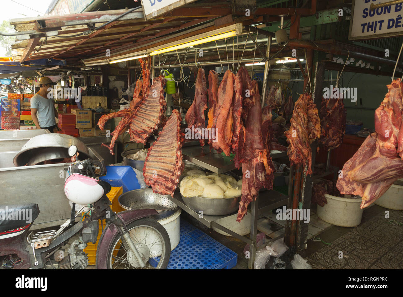 Markt in Ho Chi Minh Stockfoto