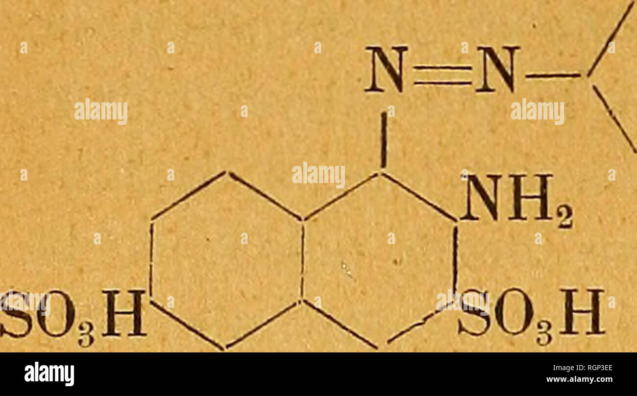 . Bulletin de la société fribourgeoise des sciences naturelles: compte-Rendu. Natürliche Geschichte; Wissenschaft. 74 monosulfonique de la Benzidin et de l'acide disulfoni-que de la ß naphtylamine, Farbstoff tétrazoique de Formule. SO. H NH2 deux autres Farbmittel la trypaflavine et le tryparosan possèdent un pouvoir Analog. Ehrlich étudia dans les Farbmittel de la Série de tri-phénylméthane l'Einfluss que pourrait avoir la présence de Schneckaufkommen groupements comme Cflg (Methyl) Par-Beispiel. En examinant; La parafuchsine, la Fuchsin et le Cristal violett, nous nous rendrons très bien Compte du pouvoir d Stockfoto