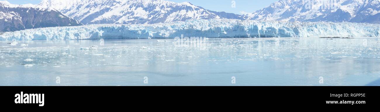 Gletscher in Alaska Stockfoto