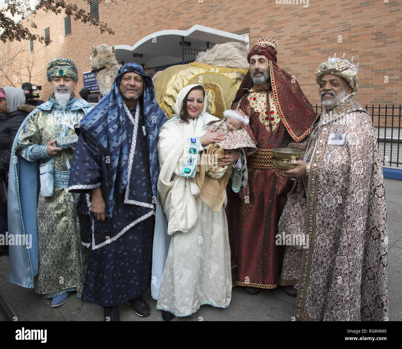 Drei Könige Day Parade in East Harlem, auch bekannt als Spanish Harlem