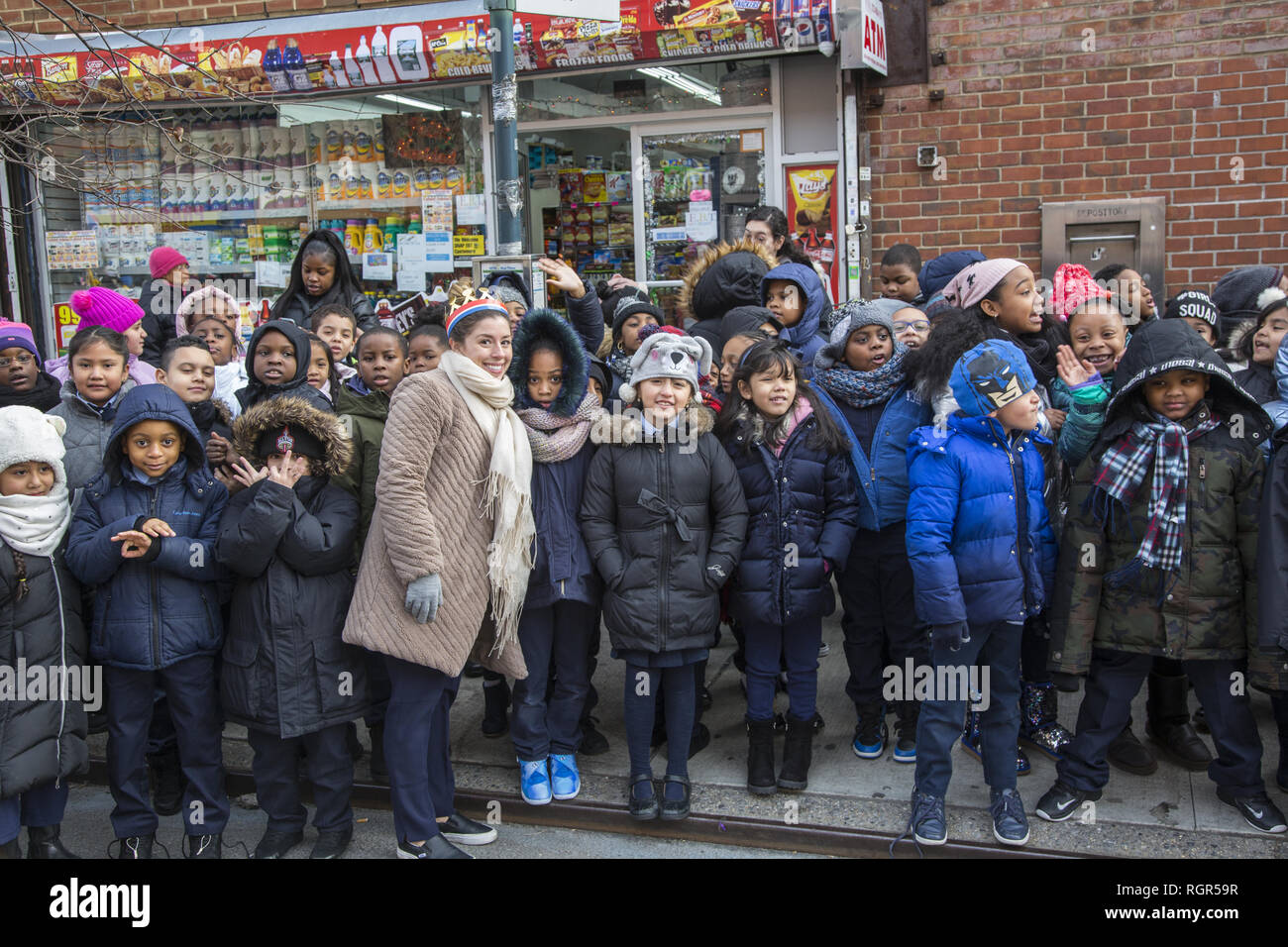 Drei Könige Day Parade in East Harlem, auch bekannt als Spanish Harlem