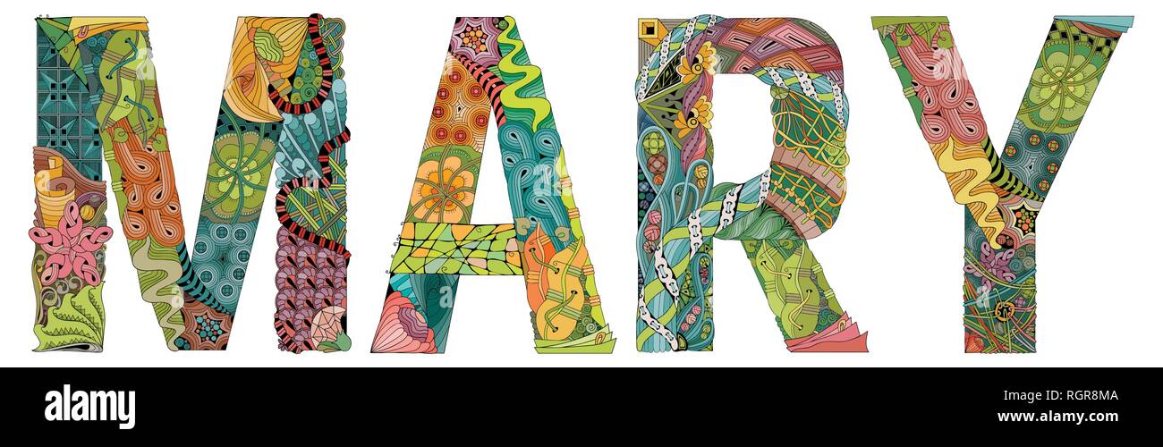 Mary Vectors Stockfotos Und Bilder Kaufen Alamy