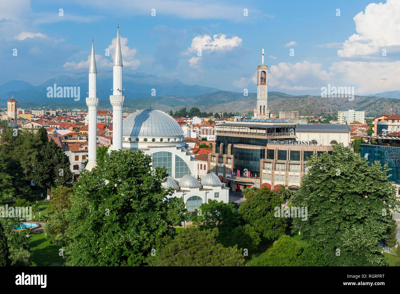 Ebu-Beker Moschee, Shkodra, Albanien Stockfoto