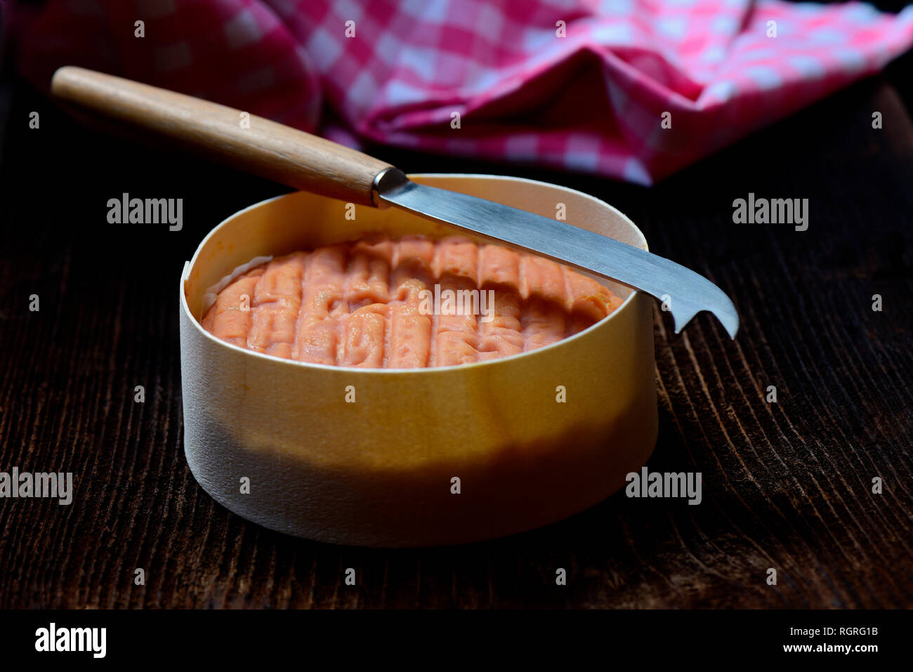 Epoisses de Bourgogne, Epoisse Stockfoto