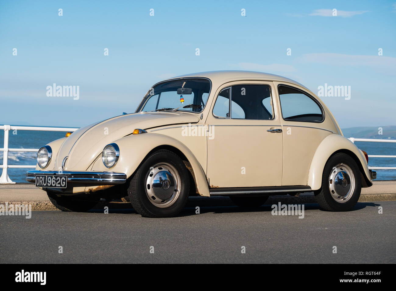 Classic Car: ein Volkswagen VW Käfer 'Bug' Auto Stockfoto