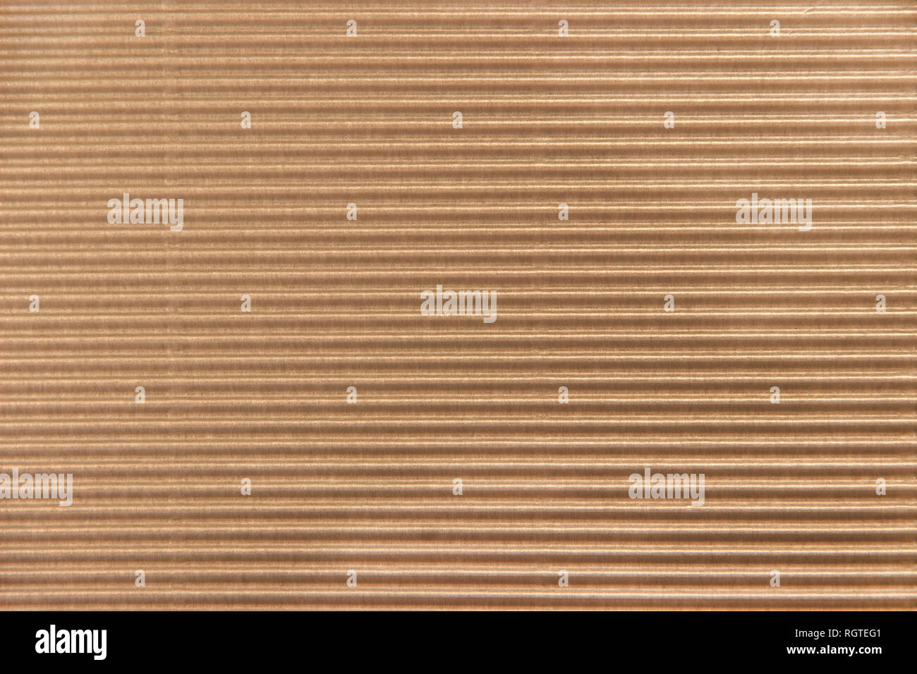 Braun winkte Karton Textur Stockfoto