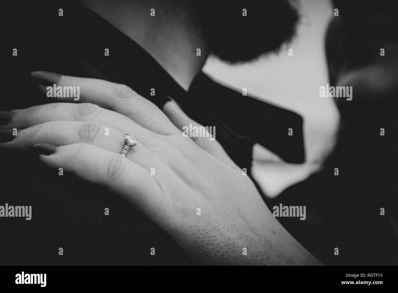 Engagement Stockfoto