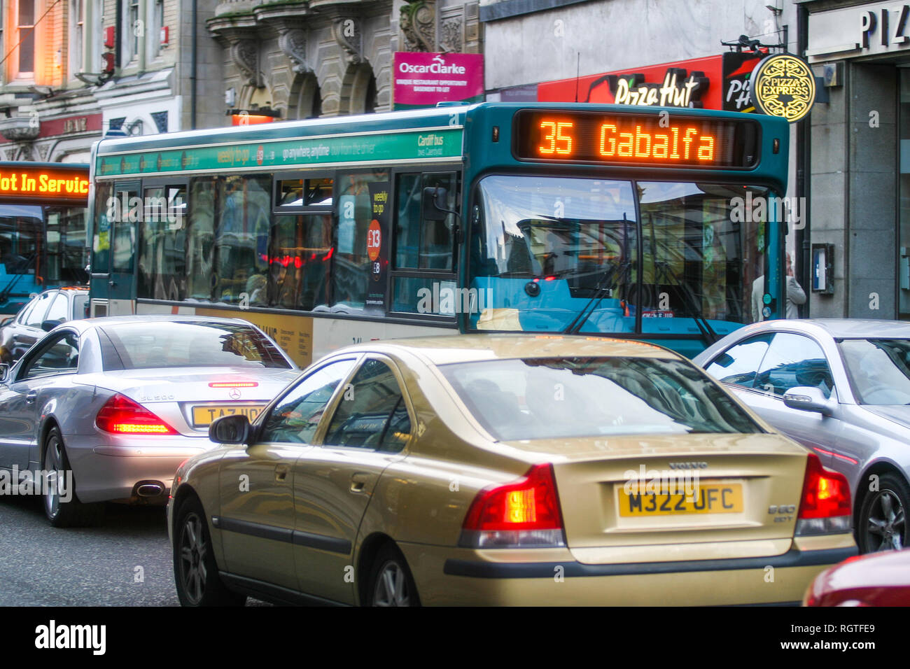 Cardiff, Wales, UK Stockfoto