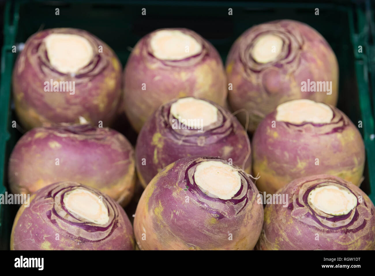 Eine Auswahl der Schweden auf den Verkauf in einem Supermarkt in Großbritannien. Stockfoto