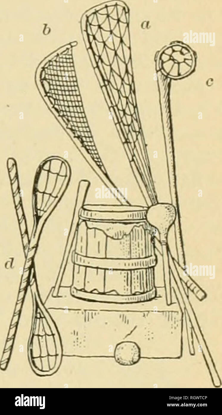 . Bulletin. Ethnologie. HOPI BACKEN STEIN. (MjnDELEFf) 1879; Sprudeln, Zuni Breadstuff, in Mühle - Stein, Nov. 1884; Holmes, Smithson. Rep 1899, 1901; Mindeleff im 8. Rep. B. A.E., 1891. (W. H.H.) Balkon Haus. Ein Cliff House, compris - ing über 25 Zimmer, in der Ruine kann Roche-sur-Yon. Mesa Verde, s. Colo. Es leitet seinen Namen von einem Regal oder Balkon, der ex-entlang der vorderen der beiden Häuser neigt, ruht auf dem Vorspringenden Deckenträger. Siehe H.R. Rep 3703, 58th Cong., 3d-sess., 1905. Der Weißkopfseeadler nisten. Eine Delaware (?) vil-Lage, seinen Namen von der Chief, Weißkopfseeadler, früher auf das Rig Stockfoto