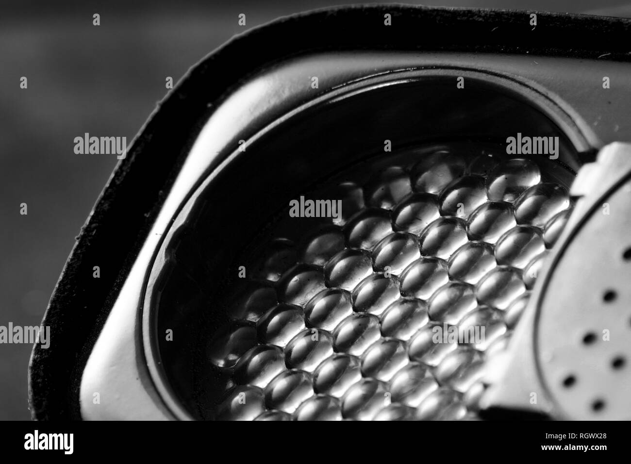 Rückseite der alten manuellen fotografische Lichtmesser Stockfoto
