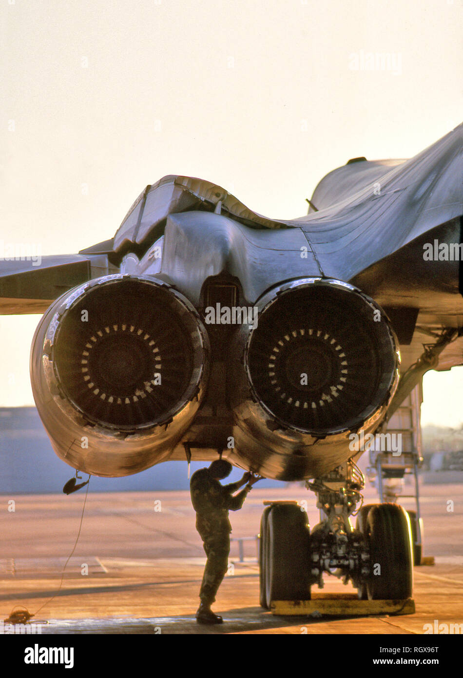 United States Air Force B1-B Überschall Bomber. Stockfoto