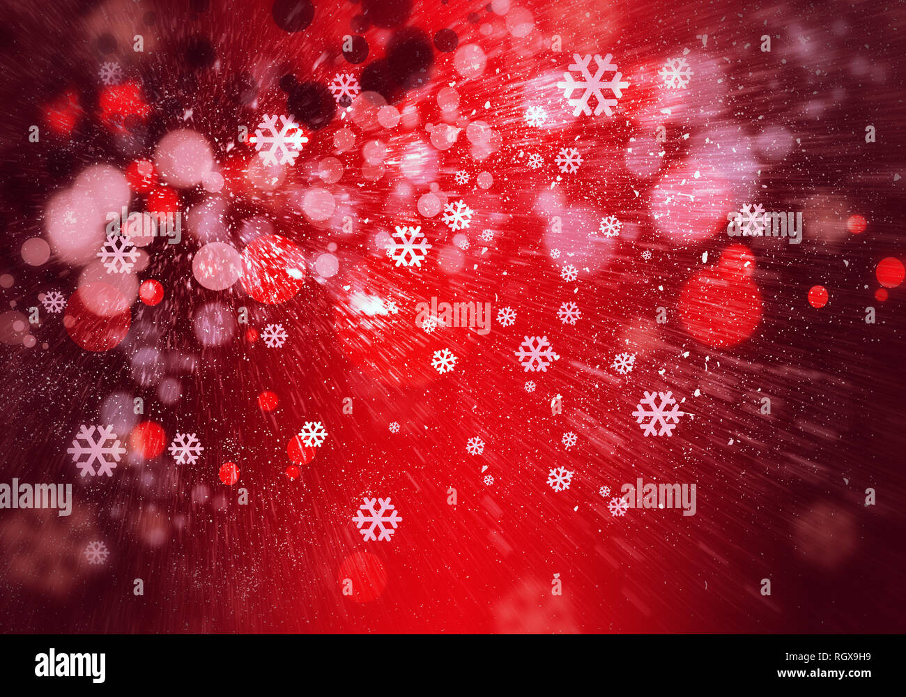Farbe verschwommenen Hintergrund mit Punkten und Bokeh leuchtet Stockfoto