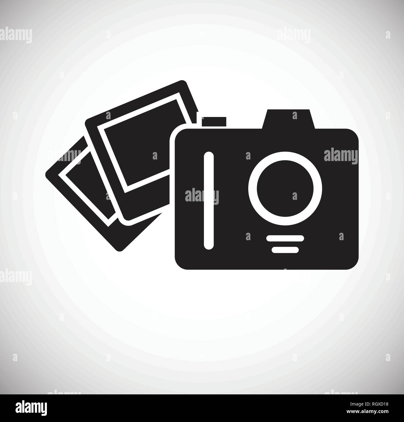 Camping Fotos Symbol auf weißem Hintergrund für Grafik- und Webdesign, modernen einfachen Vektor unterzeichnen. Internet Konzept. Trendy Symbol für Web site Design web-Taste oder mobile App. Stock Vektor