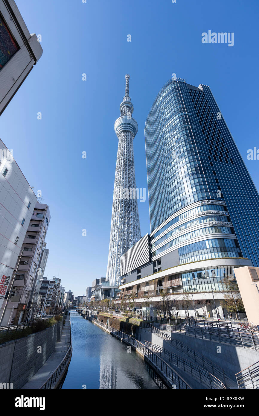 Sumida-Ku Skytree, Tokyo, Tokio, Japan Stockfoto