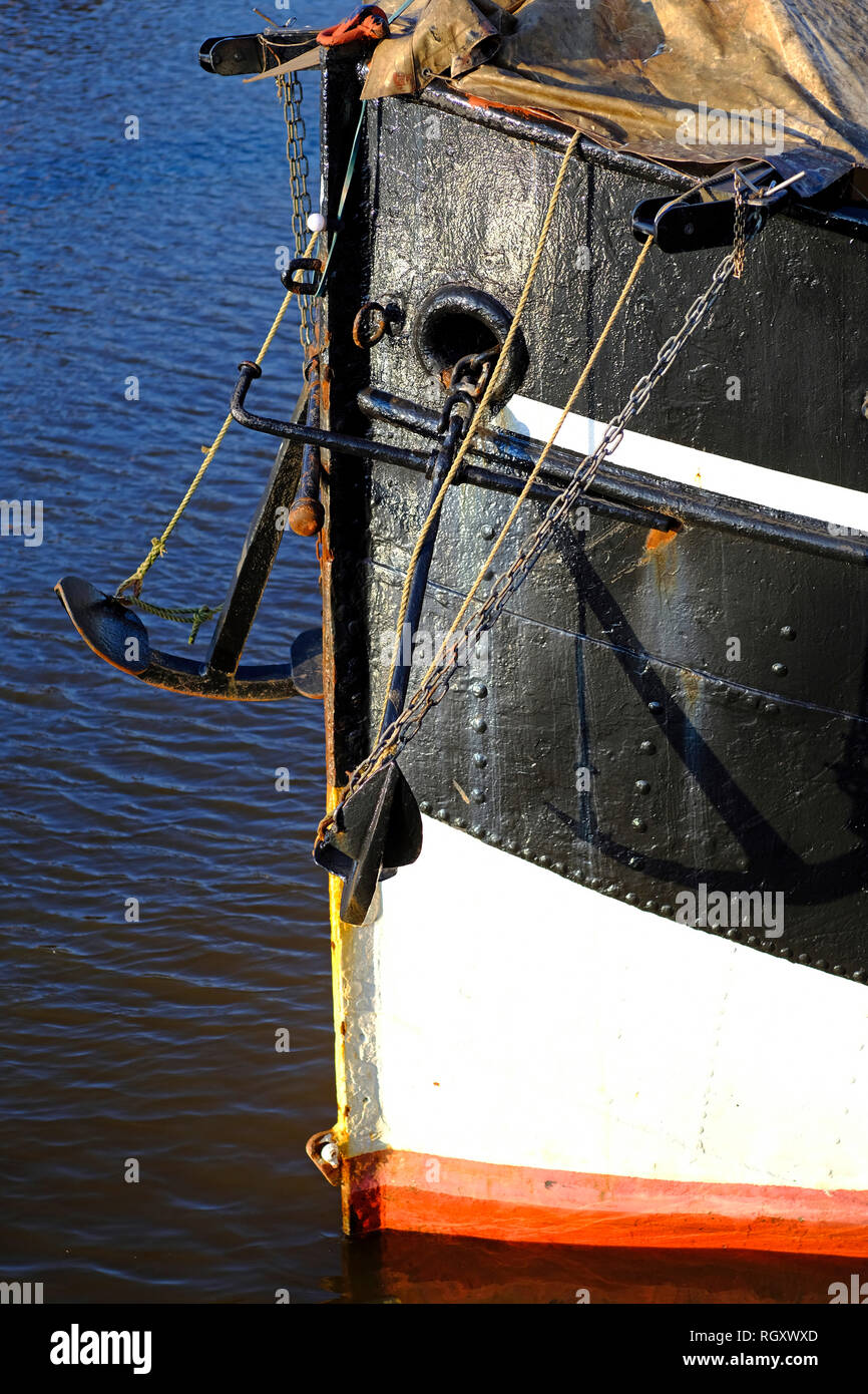 Der Bogen der BV 2, Hafen Museum, Bremen Vegesack, Bremen, Deutschland, Europa Stockfoto