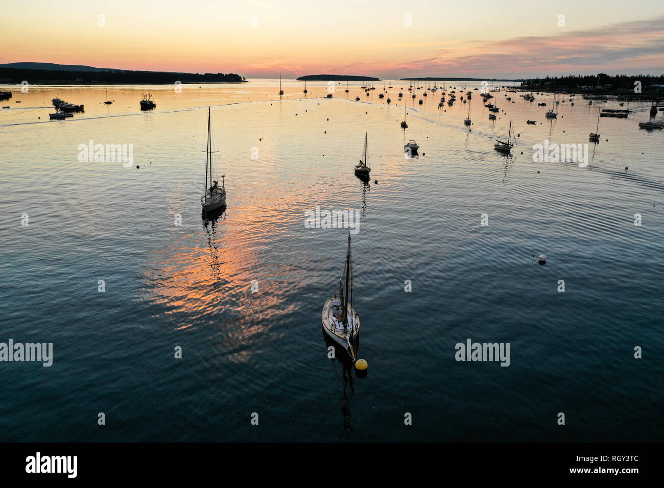 Southwest Harbor, Maine, USA Stockfoto