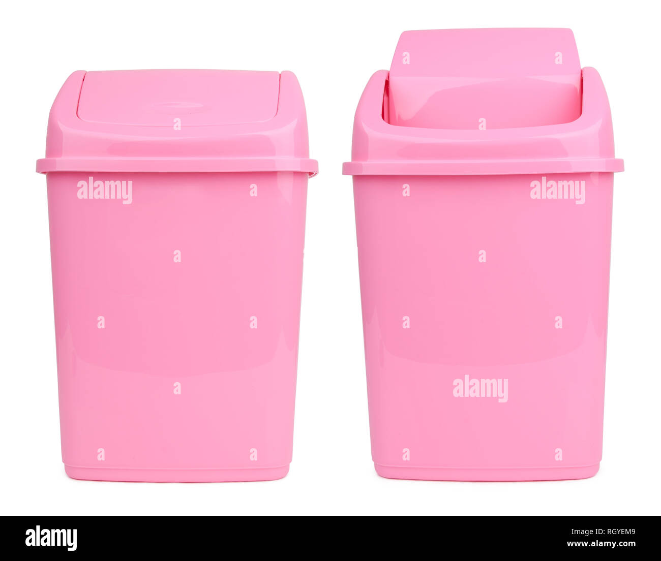 Mini Mülleimer kann rosa