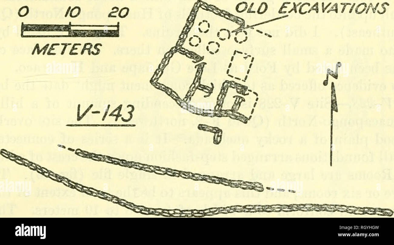 . Bulletin. Ethnologie. WiLLBY] SIEDLUNGSSTRUKTUREN, VIRU TAL, PERU 197 130 Scherben von dieser Seite sind Hiiancaco; 39 weitere werden früh Puerto Moorin. Ich bin geneigt, die Gebäude aus Stein auf der Fläche der Wüste wie Huancaco. Die kleine Plattform kann auch früher sein, auch wenn ich keine Beweise für diese Vermutung haben. V-lJi 3.- Das ist Rock-walled Haus Gruppe auf dem Sander Der quebradas sofort liegen nordöstlich von Hacienda Tomaval (Quad E-1, südöstlich). Es ist wahrscheinlich eine kleine zusammengesetzte Einheit der Doppelten rock-wand Grundlagen für einige der Zimmer sind s Stockfoto