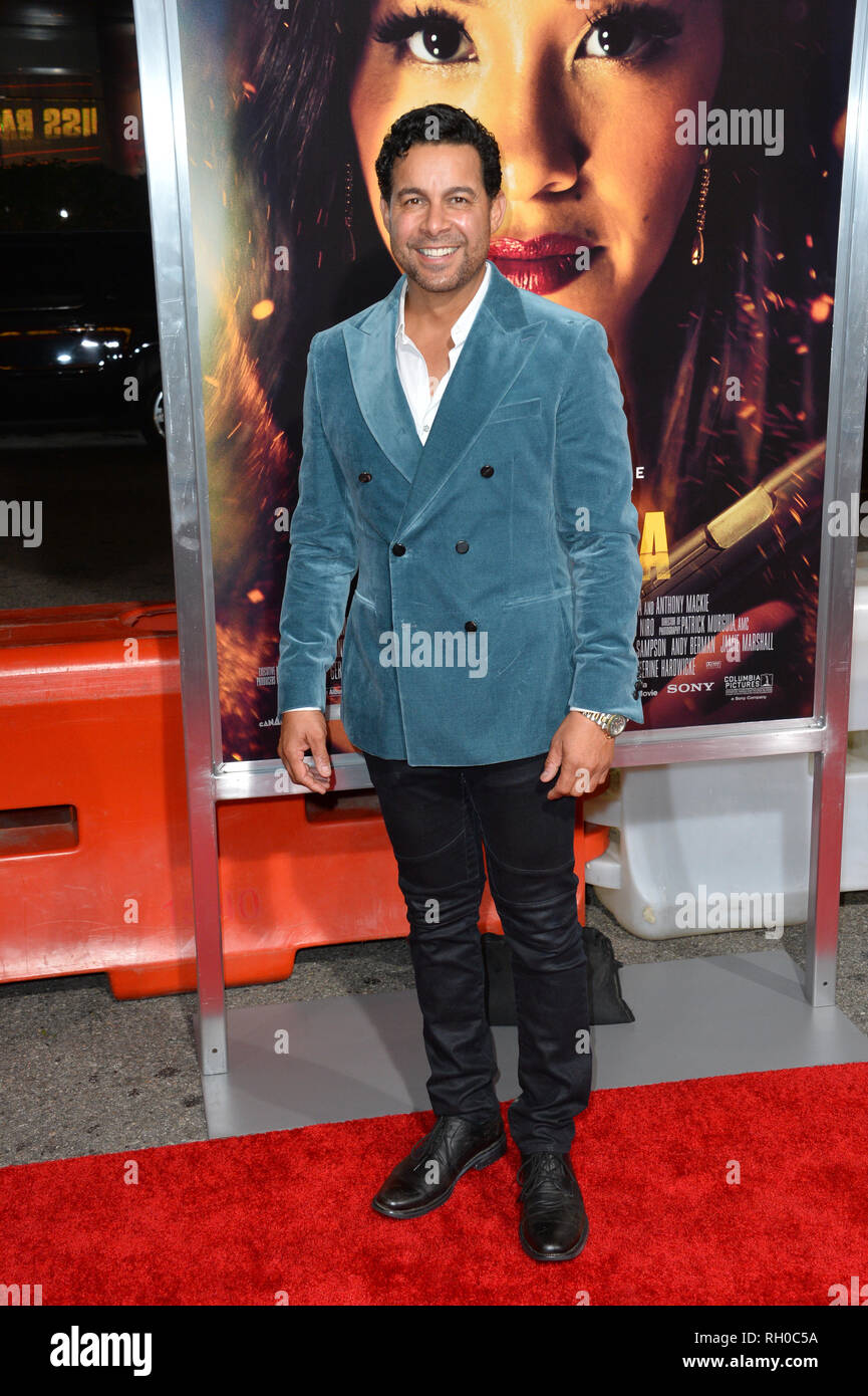 Los Angeles, USA. 30. Januar, 2019. Jon Huertas in der Weltpremiere von 'Miss Bala' im Regal LA Live. Bild: Paul Smith/Featureflash Credit: Paul Smith/Alamy leben Nachrichten Stockfoto