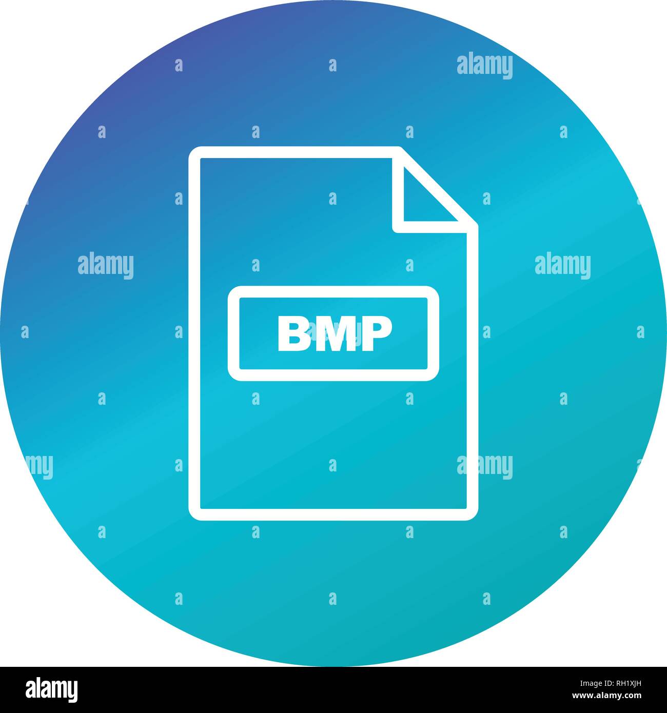 BMP Vektor Icon Zeichen Symbol Vektor Illustration für den privaten und ...