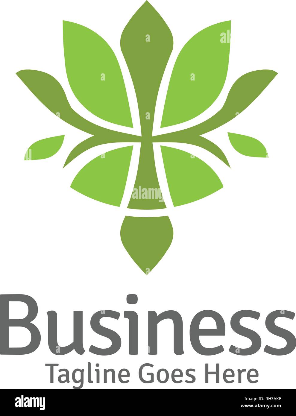 Elegante Lotus flower Logo, modernen und einfachen Logo Inspirationen aus der Lotus Flower. spa und wellness Logo Stock Vektor