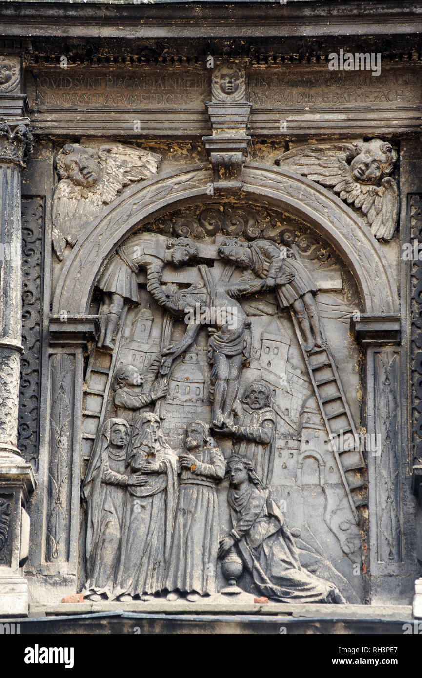 Renaissance Boim Kapelle erbaut 1609 bis 1615 von Andrzej Bemer für Jerzy boim an der Kathedrale Basilika der Himmelfahrt am Cathedral Square im historischen Cen Stockfoto