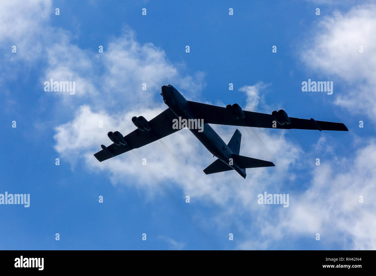 Bomber B-52. B-52 Stratofortress. Internationale militärische Ausbildung aber Streik 2017', Adazi, Lettland, vom 3. bis zum 15. Juni 2017. US Army Europe - LED-annua Stockfoto
