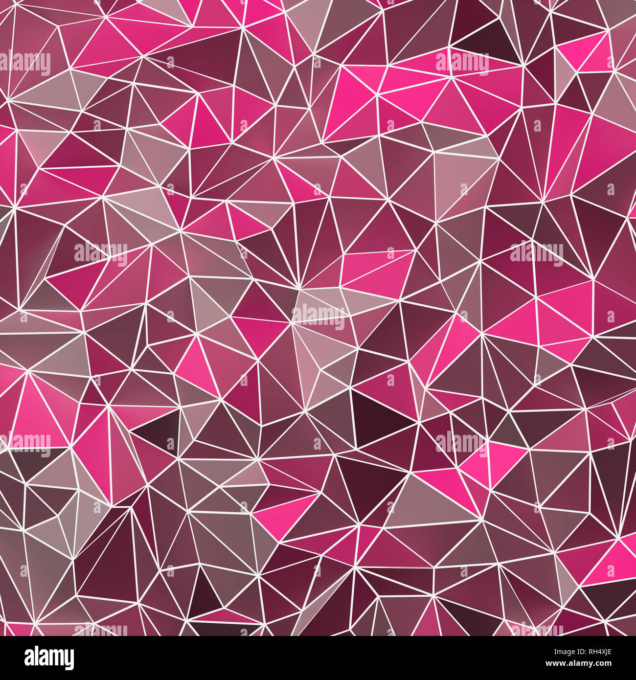 Leer Computer generierten mesh Dreiecke Hintergrund Stockfoto