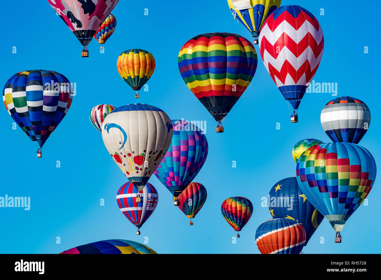 Balloon Fiesta 101516-14 Stockfoto