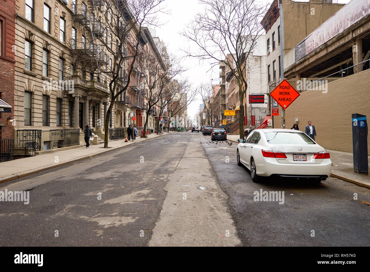 NEW YORK ca. März 2016 New York City bei Tag. Die Stadt New York