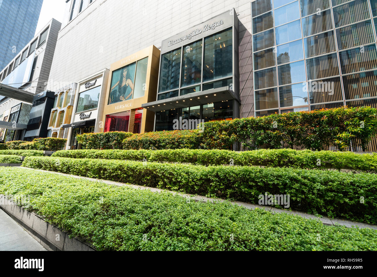 Luxury Stores in der Mitte von Kuala Lumpur, Malaysia Stockfoto