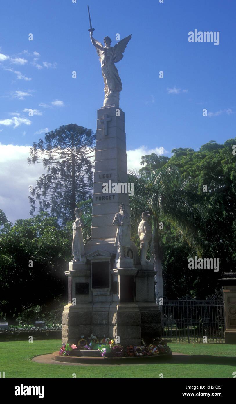 Weltkrieg 1 Denkmal, MARYBOROUGH, Queensland, Australien Stockfoto