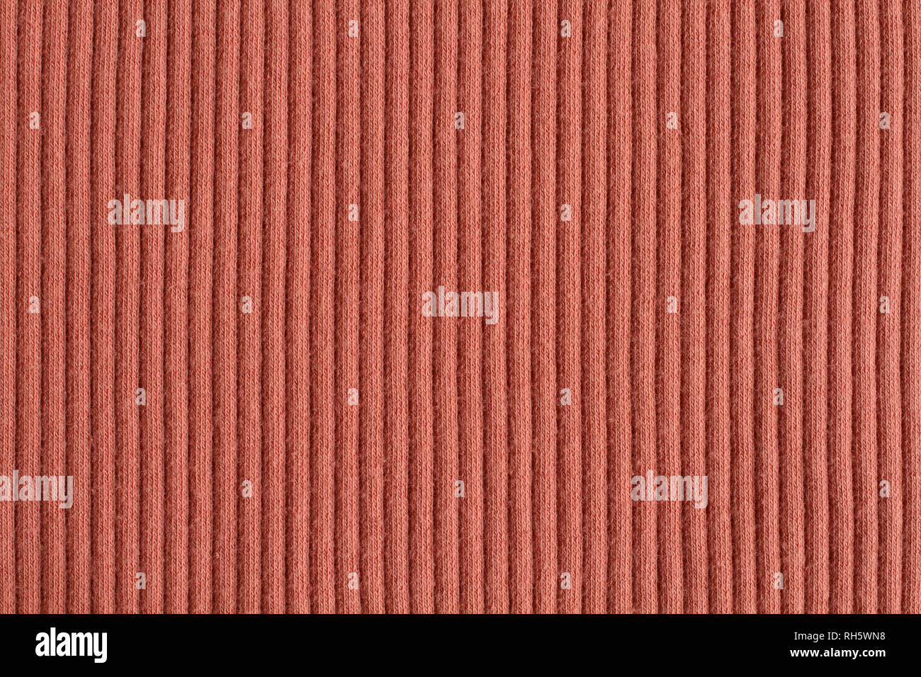 Braun-rot Baumwolle Gestrick Textur. Makro. Stockfoto Braun-rot Baumwolle Gestrick Textur. Makro. Stockfoto