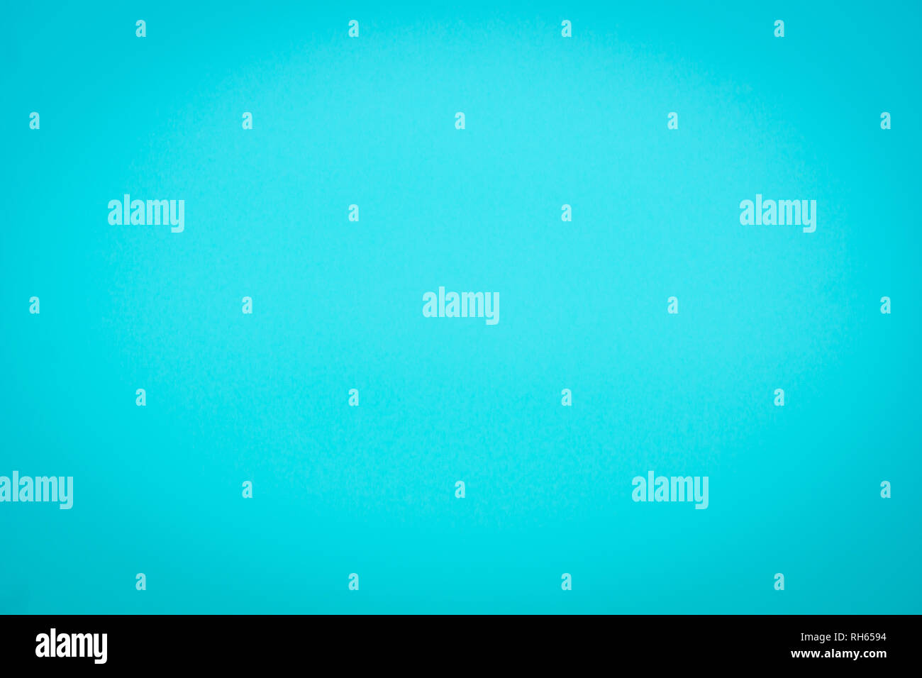 Blau Türkis einfach Hintergründe Bild mit leichten Vignette Stockfoto