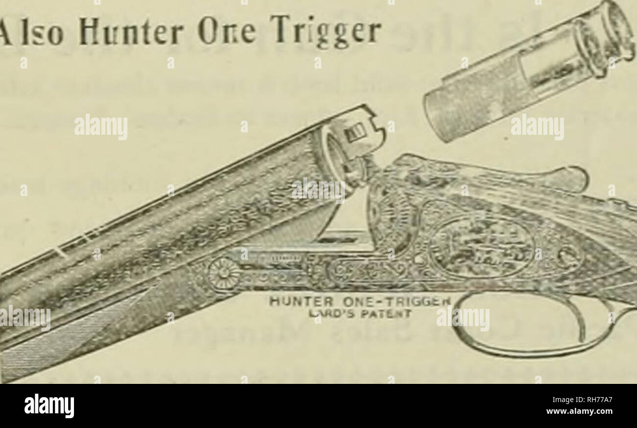 . Züchter und Sportler. Pferde. Samstag, Oktober 1906] Der Züchter und SPUFTSJiArT 15... Meisterschaften... KENTUCKY OWENSBORO, 24. Mai 1906 gewann DURCH HERRN WOOLFOLK HENDERSON, 98 X 100-mit-ILLINOIS BLOOMINGTON, 24. Mai 1906 gewann durch Herrn J.R. GRAHAM, 94 x 100 von 19-yards Peters Werkseitig geladen Schalen der Trost HANDICAPâGRAND AMERICAN, 1905 gewann durch Herrn James T. Atkinson, 99 x 100 von 18 Yard Markierung. In diesem Fall 2 Punkte von 98, 5 auf 97, und 4 der 96. Alle mit der Peters Werkseitig geladen Schalen der gewählten Munition von Amateur- und Experte. Der Peters Cartridge Company - NEW YORK: 98 CHA Stockfoto