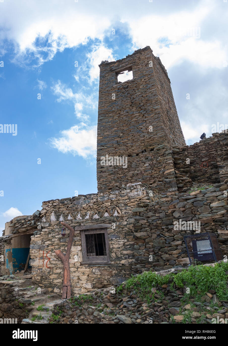 Al-Bahah Al-Namas fort, Region, Altawlah, Saudi-Arabien Stockfoto