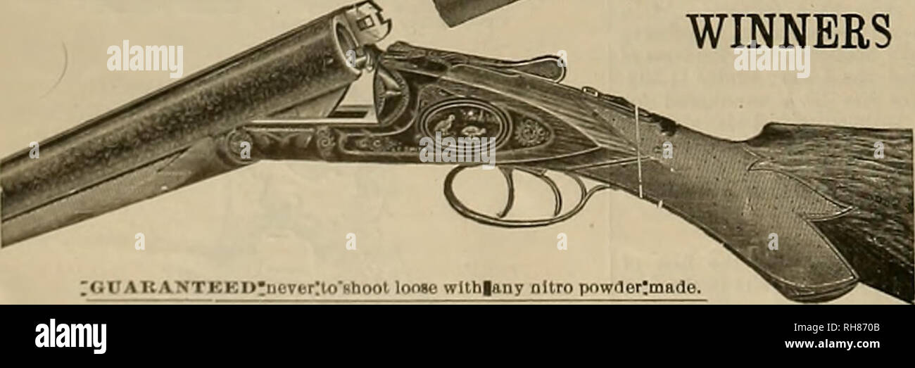 . Züchter und Sportler. Pferde. 78 t £ tje gveetux Otto Sppcvt&amp; mixn * [Juli 30,1898 Grizzly Bär Die meisten Â" fallen - gewachsen und vigoroae männlich. Adresse, staling Preis und allem?, Züchter und Sportler, 313 Uuata Straße, Sun Francisco. Clabrough, Golcher &Amp; Co.GUNS^ Â©* ^  PISTOLEN Pistole waren KENNEL WERBUNG THOROUGHBRED ST. BERNARD PUPS über 3 Monate alt. Rüde und Hündin sowohl-Broker-dealer als. Fein gekennzeichnet und modisch gezüchtet. Rufen Sie an oder Adresse, GOLDEN GATE ZWINGER, 510 Van Ness Ave., San Francisco. Gun waren 538 MARKET STREET S. F. E. I. Du Pont de Nemours & Amp; Gehen. Der Älteste. Größte Stockfoto