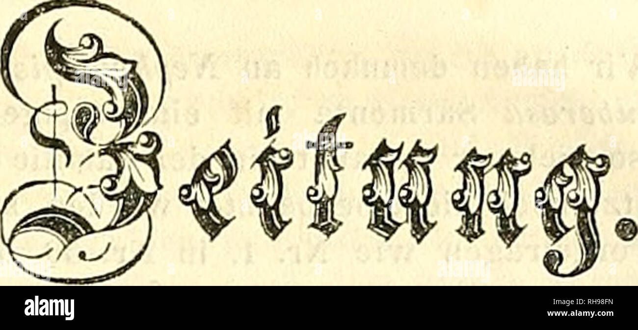 . Botanische Zeitung. Pflanzen, Pflanzen. 3. Jahrgang -. Stift 21. pecember 1849. 5 t. Stück. Inhalt "© Figo l Kunze Pteridologische Studien n. 2. u. 3. - Goldmann verschiedenartige Beobachtungen 1 - 4.-H. G. Reichenbach fil. Über 2 der Orchis militaris nahe stehende Arten. - Fijlt. S Journ. Der Asiat. Soc. Von Ben-gal Okt. 1818. - Reccns. im Lcipz. Repert. - M. Bfot. : Heisse Quellen in Cilicien. - Krappkultur in Spanien. - Kgv. krypt. Pfl. gesucht v. F. Hofmeister. - Buchhändl. Advertisement Anzeige. - Anz. Üb. d. Forts, d. bot. Zeitung. - 881 8 S 2 Pteridologische Studien von Prof. G. Kunze. Knollenbildu Stockfoto