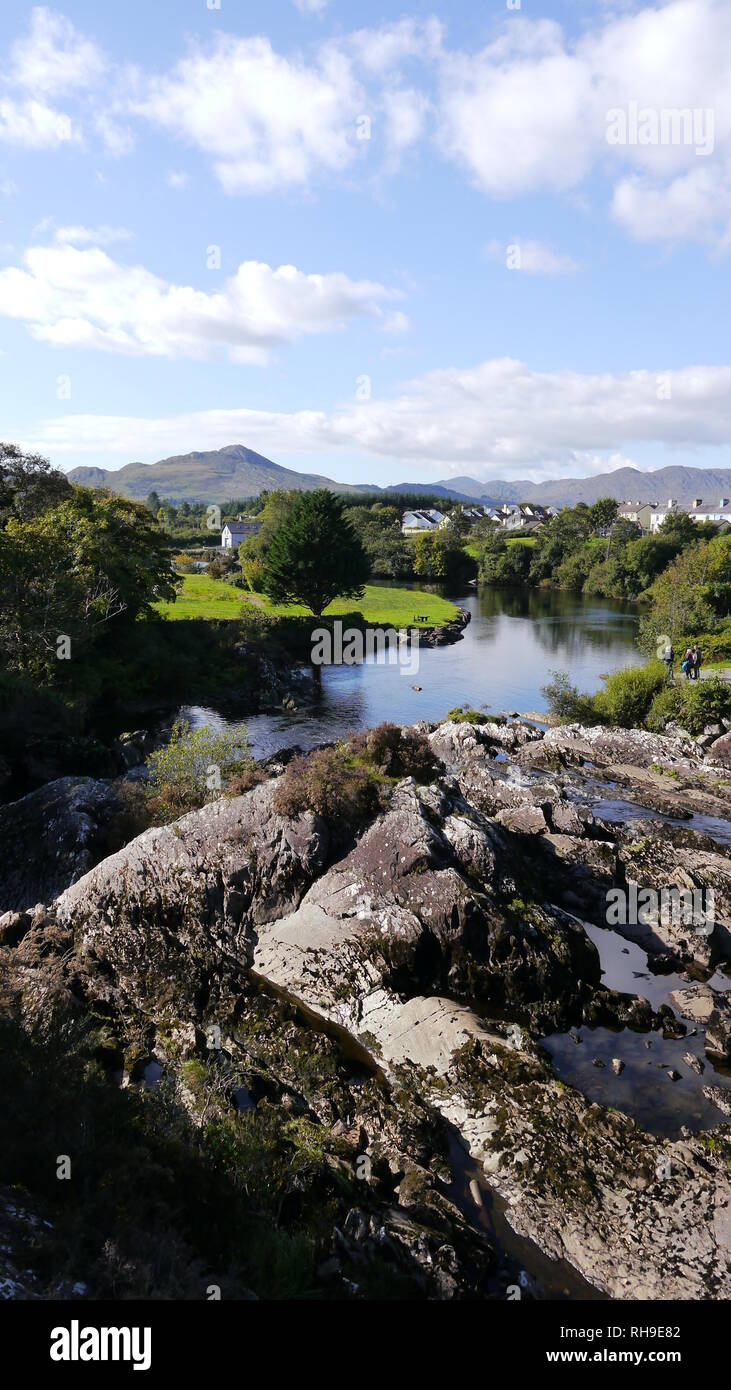 Irische Landschaft Stockfoto