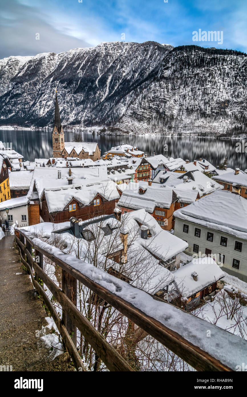 Hallstatt, Upper Austria, Österreich Stockfoto